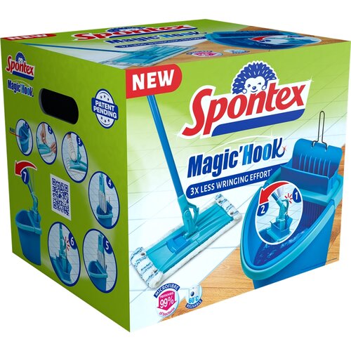 Set curățenie Spontex Magic Hook