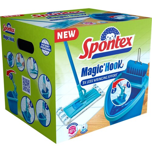 Spontex Magic Hook Комплект для прибиранняз системою віджиму