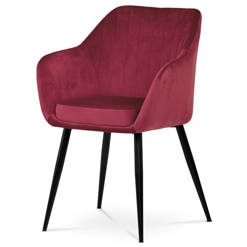 Scaun de sufragerie PIKA RED4, roșu