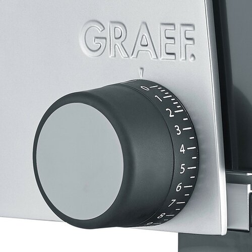 Graef STYLE S 10005 elektrický kráječ, stříbrná