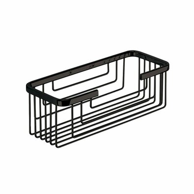 GEDY 2419-14 Smart polc, 25,2 x 8,6 x 10,2 cm ,fekete matt