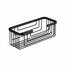 GEDY 2419-14 Smart polc, 25,2 x 8,6 x 10,2 cm ,fekete matt