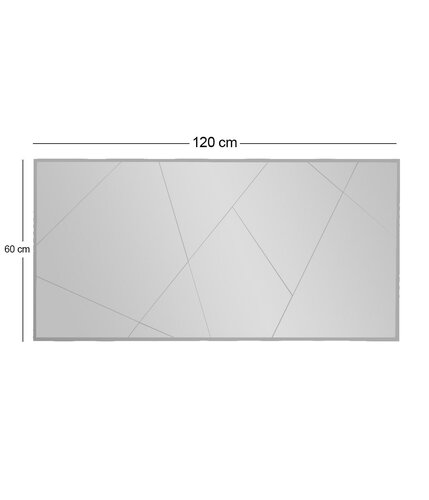 Zrcadlo Eilish White 60 x 120 cm