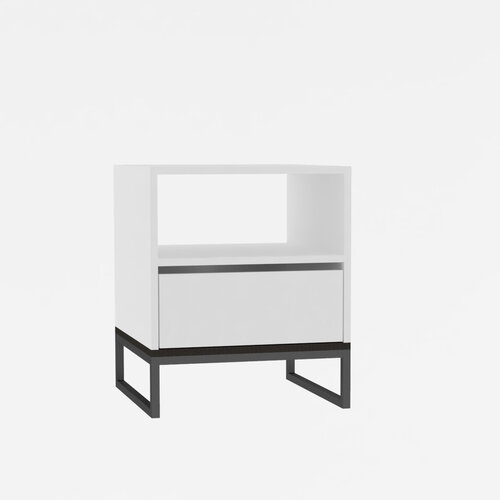 Măsuță de noptieră Lindau White