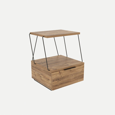Măsuță de noptieră Tekoba Pine