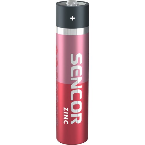 Sencor SBA R03 zinkouhlíková batéria AAA, 4 ks
