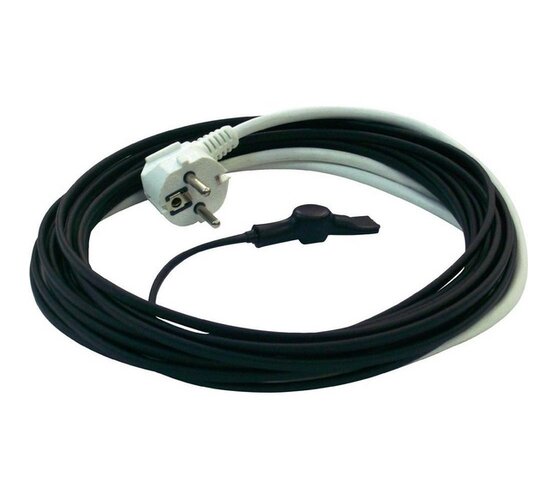 Topný kabel s termostatem 15W/m, 18 m