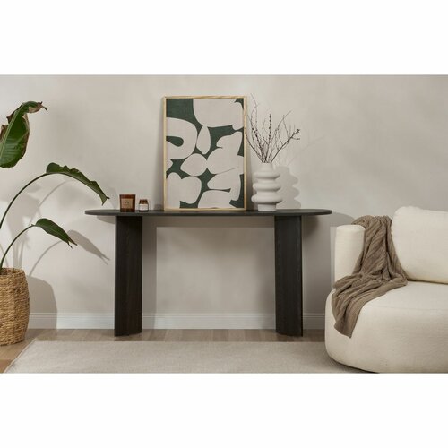 Sira Lumiere Black konzolasztal