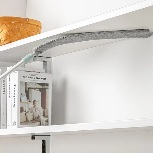 4Home Teleskopischer Fensterabzieher/Staubwedel Rapid Clean 3in1