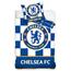 Obliečky Chelsea FC Check, 140 x 200 cm, 70 x 80 cm