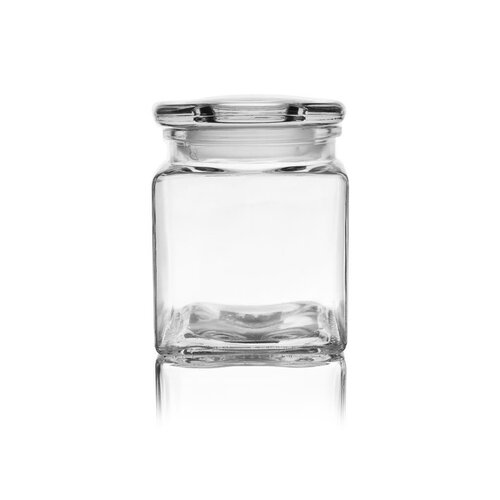 Orion Скляна банка з кришкою 0,95 л, квадратна