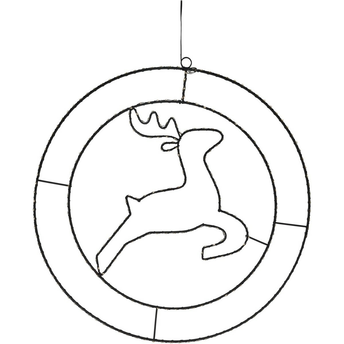 Trinket Reindeer karácsonyi függő dekoráció, 257 LED, 52 cm termék 2. képe