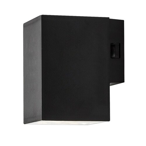 Rabalux 77156 zewnętrzna lampa ścienna LED Urfa, 9W, IP65, czarna