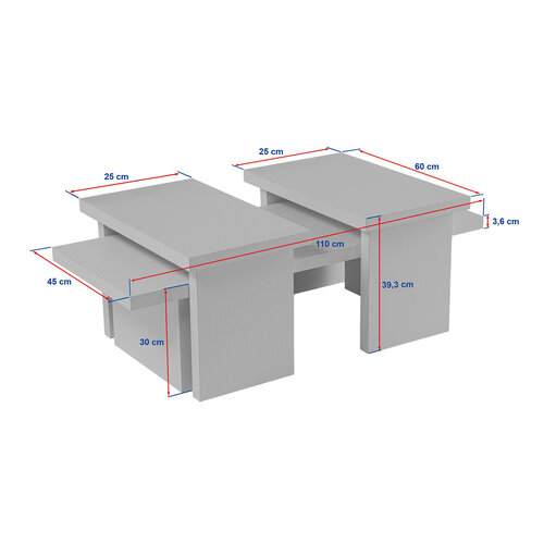 Măsuță de cafea Sanctuary Atlantic Pine