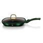 Berlinger Haus Grillpfanne mit Deckel undTitanoberfläche Emerald Collection, 28 cm