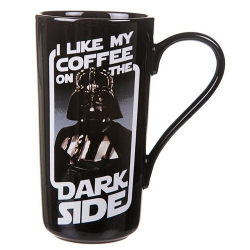 Obrázok Star Wars Latté hrnček 450 ml, čierna