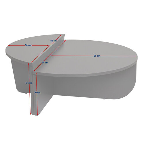 Couchtisch Orion Atlantic Pine