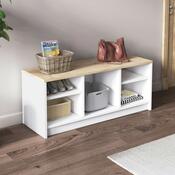 Schuhschrank London Sapphire Oak and White