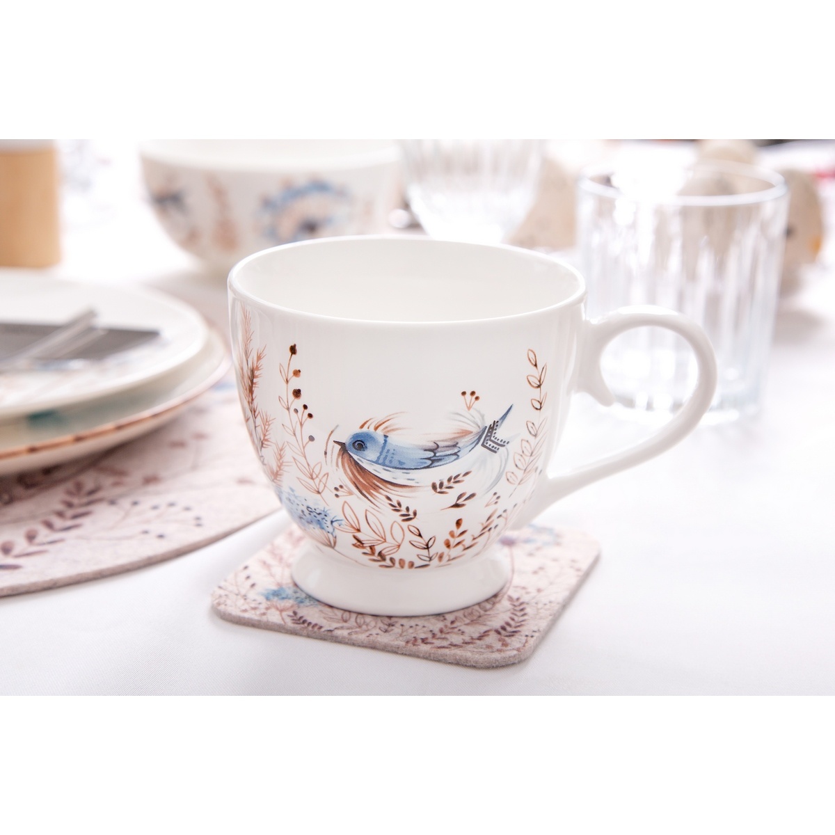 Altom Porcelánový jumbo šálek Serenity, 400 ml