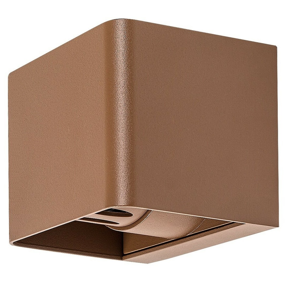 Rabalux 77169 zewnętrzna lampa ścienna LEDHallstatt, 10 W, brązowa
