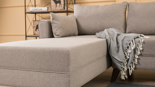 Ecksofa Bella Corner Left 1 Cream