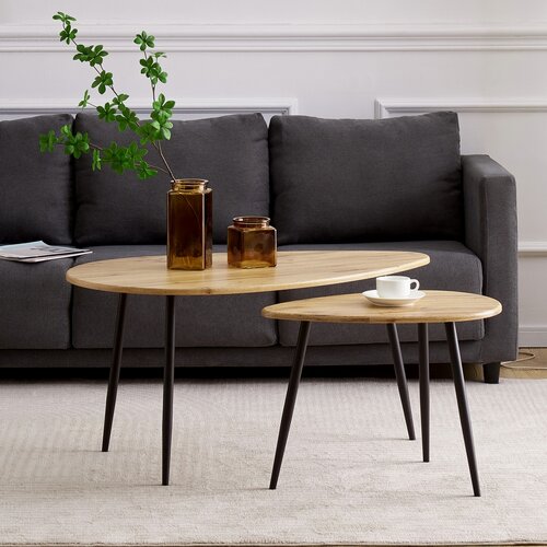 Stolik pomocniczy 60 x 40 cm, dąb dziki