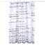 Zasłona prysznicowa TEXT biały, 180 x 180 cm