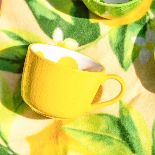 Altom Kerámia jumbo bögrék Tropicana citrom 470ml, 2 db