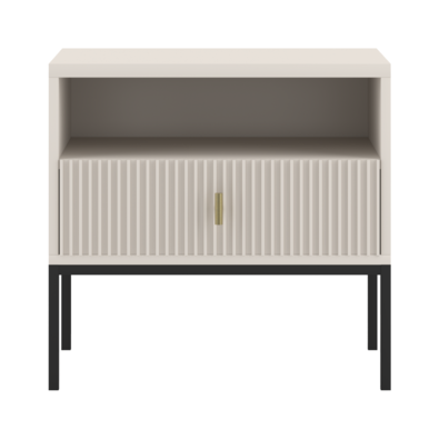 Nachttisch MAGIRA, cremefarben