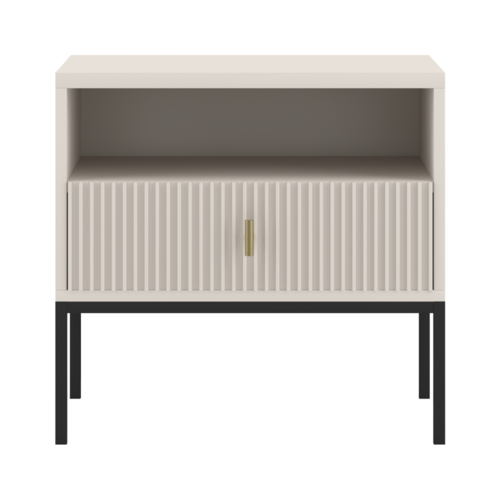 Nočný stolík MAGIRA, krémová