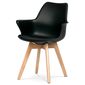 Scaun de masă CT-771 BK, negru