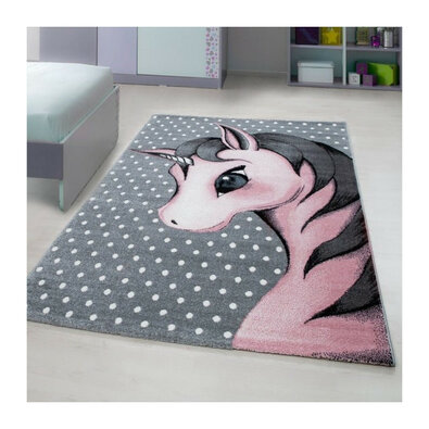 Kusový detský koberec Kids 590 pink , 80 x 150 cm