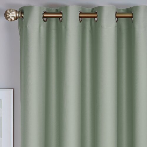 Draperie blackout 4Home Cairo gri-verde, 150 x 250 cm