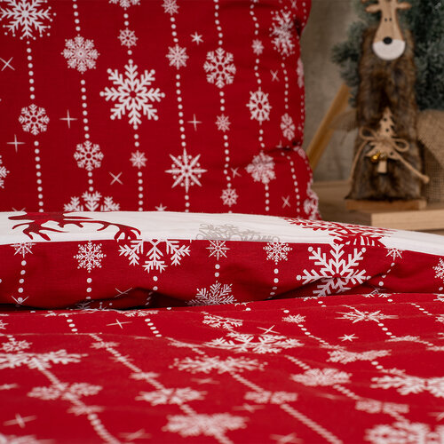 Lenjerie de pat din bumbac 4Home Snow, 140 x 200 cm, 70 x 90 cm