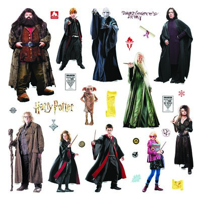 Samolepilni dekoracije Harry Potter, 30 x 30 cm