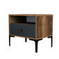 Szafka nocna Lisbon Walnut Anthracite