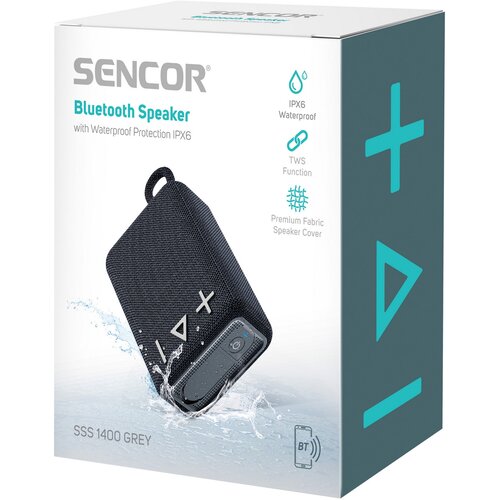 Sencor SSS 1400 bezdrátový reproduktor, černá