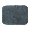 Набір килимків для ванної кімнати зелено-синій, 2 шт.