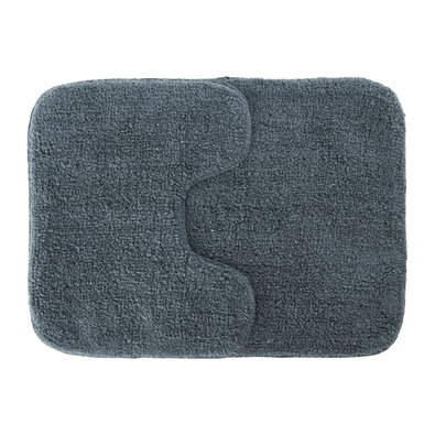 Набір килимків для ванної кімнати зелено-синій, 2 шт.