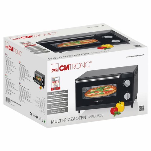 Clatronic MPO 3520 mini trouba na pizzu