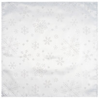 Vánoční ubrus Snowflakes bílá