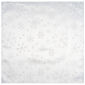 Snowflakes karácsonyi abrosz fehér, 77 x 77 cm