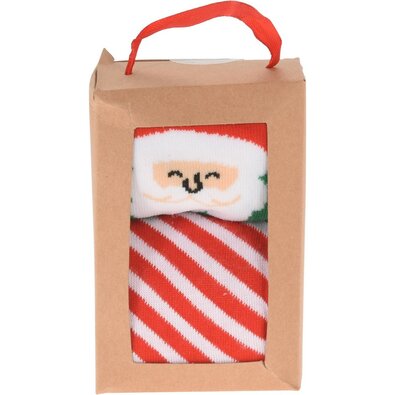 Damen-Weihnachtssocken Santa Claus I, 2 Paare