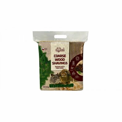 LIMARA Durva forgács alom tobozzal 50 l/2 kg