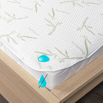 Protecție saltea 4Home Bamboo impermeabilă cu elas