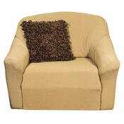 Husă multielastică 4Home, pentru fotoliu, bej Elegant, 70 - 110 cm
