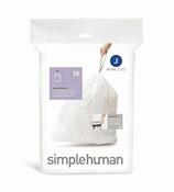 Simplehuman vrečke za smeti J 30-45 l, 20 kosov