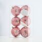 Set ornamente de Crăciun 4Home Frost, 6 buc., roz