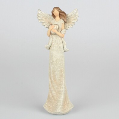 Anioł z sercem, 19,5 cm