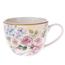 4-delni komplet porcelanskih skodelic Roses, 90 ml